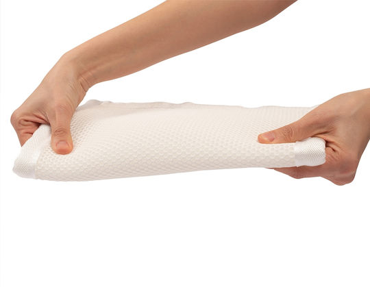 Kidizi Pernă pentru bebeluși pentru întoarcerea pe spate Alb 38x30buc Kidizi Pernă pentru bebeluși pentru întoarcerea pe spate Alb 38x30buc