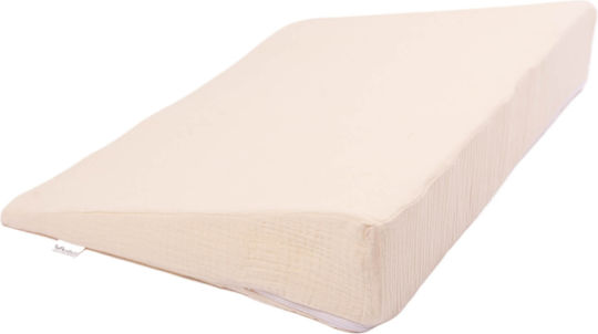 Kidizi Pernă pentru bebeluși pentru întoarcerea pe spate Ivory 59x40buc