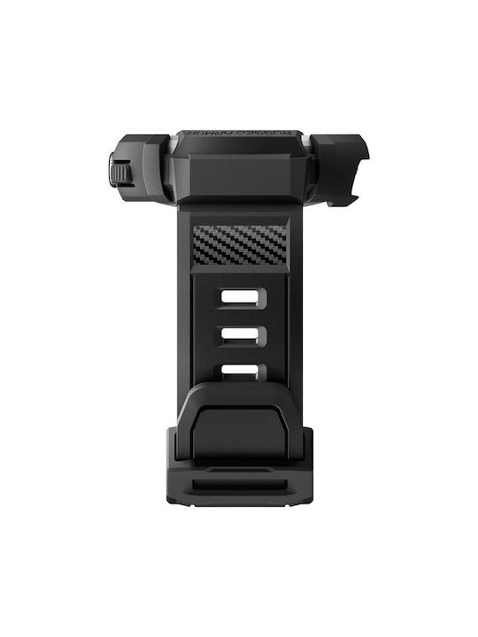 Spigen Rugged Armor Θήκη Σιλικόνης σε Μαύρο χρώμα για Google Pixel Watch 4 41mm