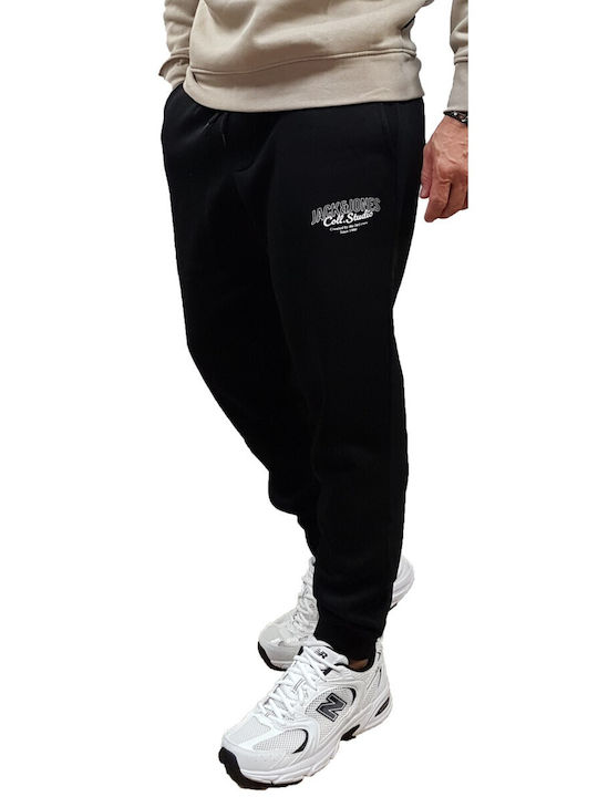 Gordon Sweatpants with Elastic Black
