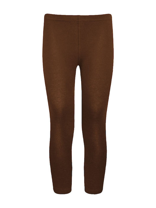 Kids Legging Long Brown