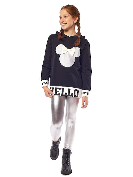 Kinder Leggings Lang Silber