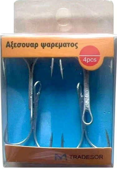 Set de Ancore pentru Pescuit 4buc No1/0