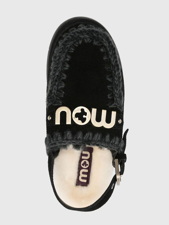 Bounce Strap Closed Women's Slippers Black