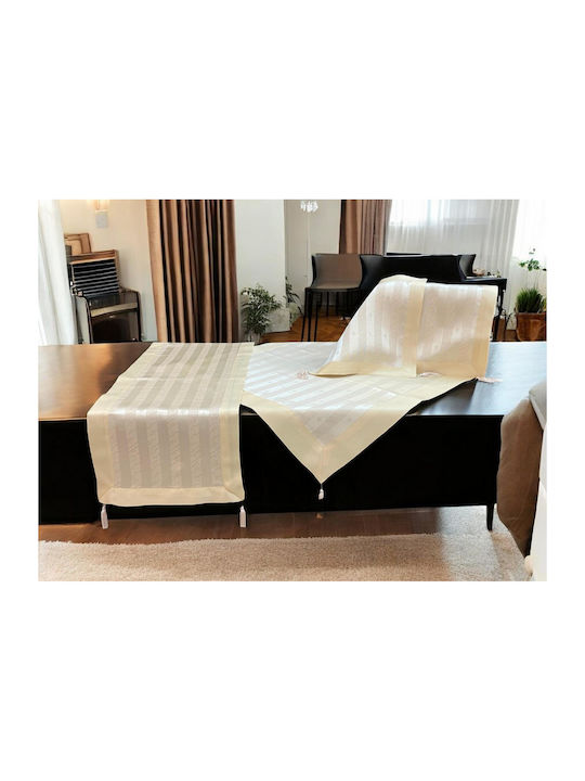 Linea Home Checkered Set 4pcs Beige