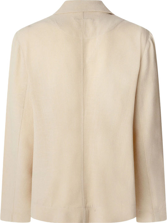 Pepe Jeans Γυναικείο Σακάκι Light Beige