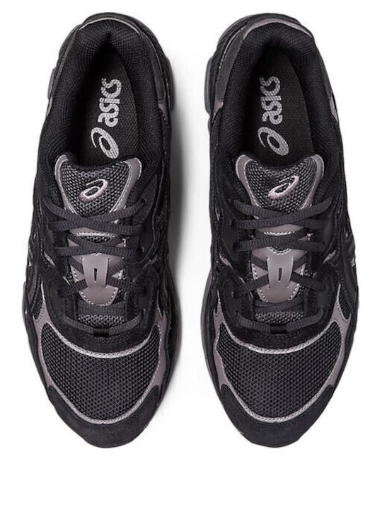 Gel-NYC Männliche Sneakers Graphitgrau / Schwarz