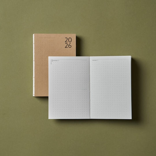 Paper Republic Daily Planificator 2026 9.3x14cm
