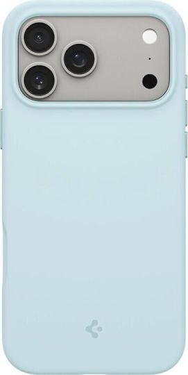 Spigen Silicone Fit Umschlag Rückseite Silikon Mute Blue (iPhone 17 Pro Max)
