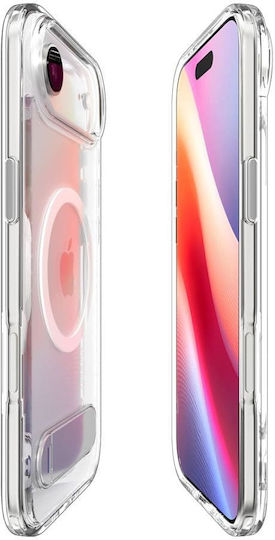 Spigen Ultra Hybrid S MagSafe Back Cover Plastic / Silicon Clear and White (iPhone Air)