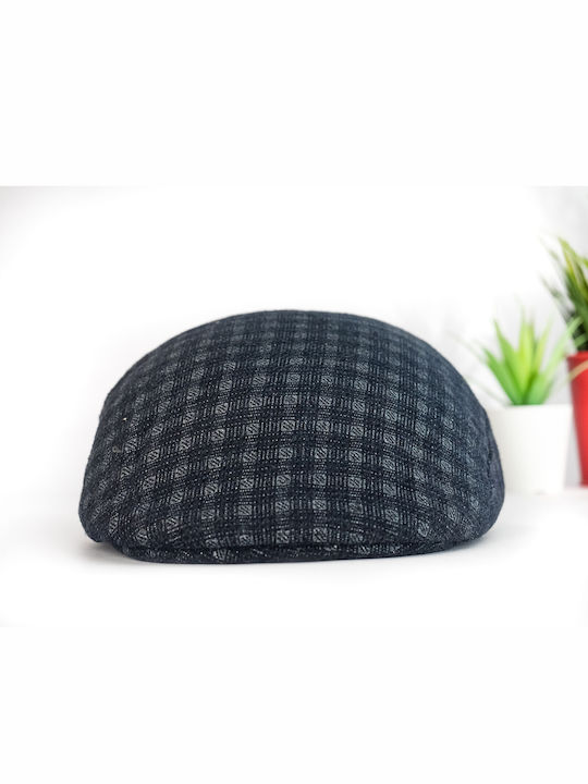 Brims and Trims Men's Flat Cap Blue
