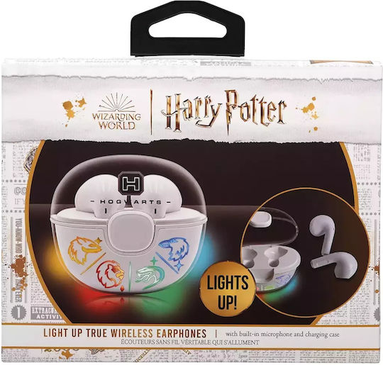 Harry Potter In-ear Bluetooth Handsfree Earphones with Charging Case White
