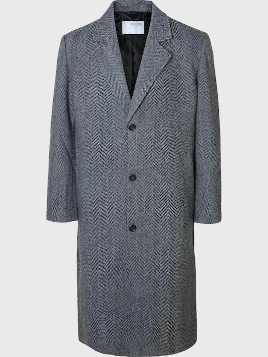 Мъжко палто Dark Grey