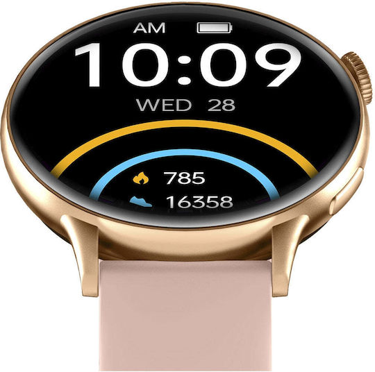 Ksix Core 2 Smartwatch (Ροζ)