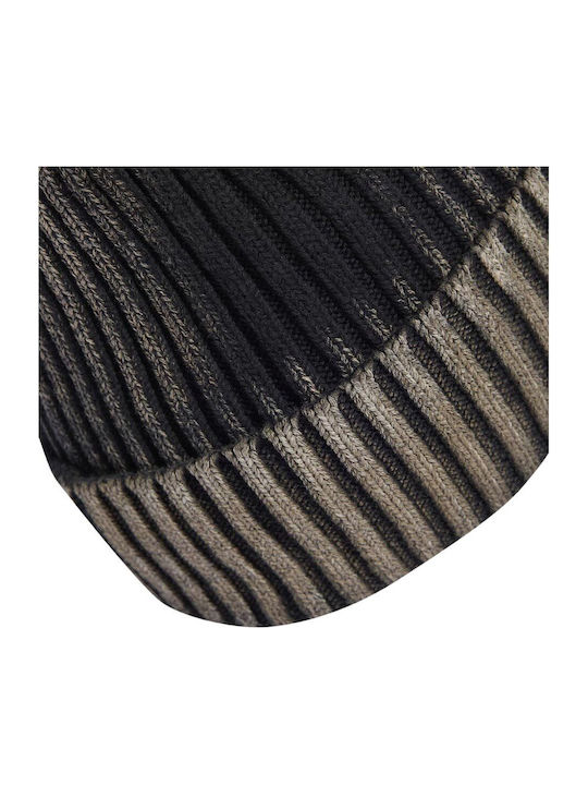 Beanie Ανδρικός Σκούφος Πλεκτός σε Μαύρο χρώμα