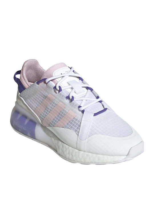 adidas Zx 2k Boost Pure Дамски Маратонки Cloud White / Clear Pink