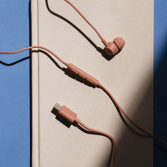 Sudio V3 In-ear Handsfree Headphones with Connector USB-C Pink