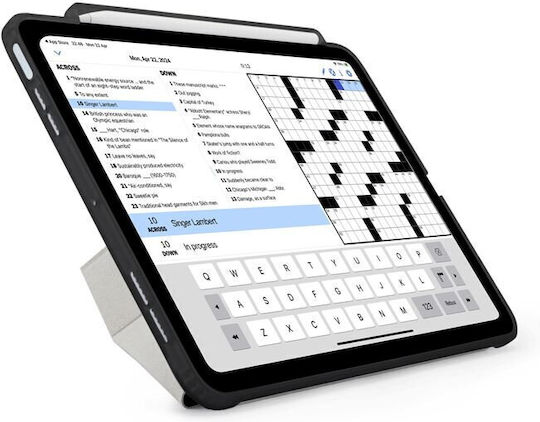 Pipetto Flip Cover Blacη (iPad Air 4 2020, iPad Air 5 2022, iPad Air 6 2024)
