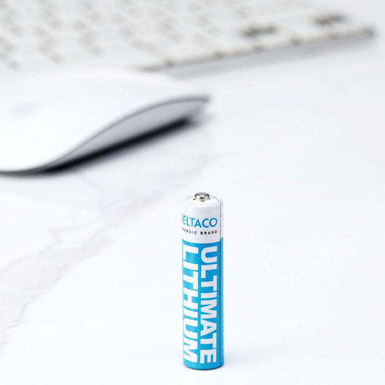 Deltaco Μπαταρίες Λιθίου AAA 1.5V 4τμχ