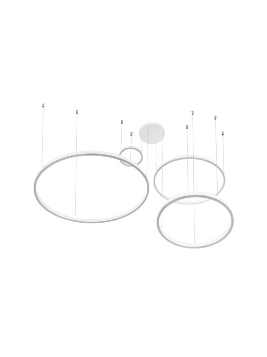 kelvo Venom Pendant Light White 150x90x60cm