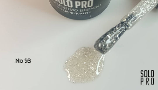 Solo Pro Хибриден Лак за Нокти 93 с Glitter 12мл 1бр