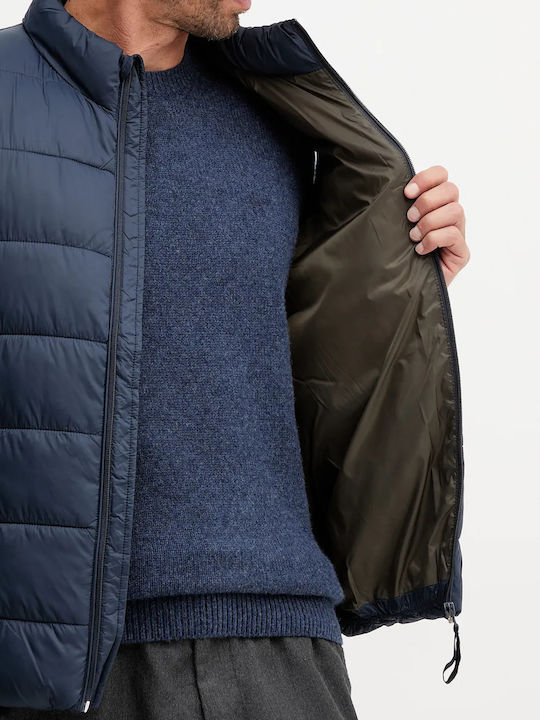 Ärmellos Jacke Puffer Dark Blue
