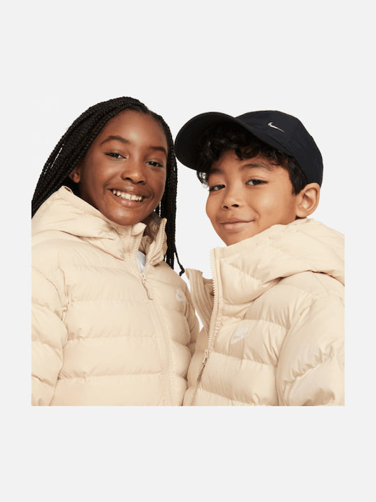Kinderjacken & Winterjacken Sport Kinder Mäntel & Jacken Lang Beidseitig mit Futter Beige