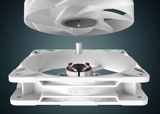 Arctic P12 Pro 12 Case Fan 120mm with ARGB Lighting White
