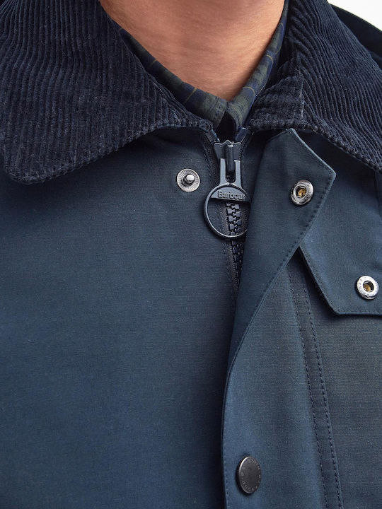 Ashby Μπουφάν Puffer Αδιάβροχο Classic Navy