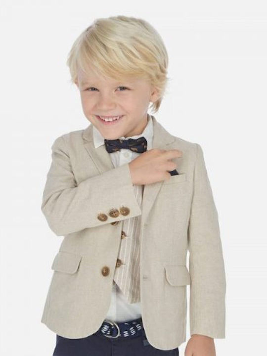 Kids' Blazer Short Beige