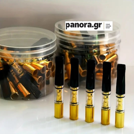 Panora Πίπα με Σίτα Τσιγαρο 68mm Χρυσό