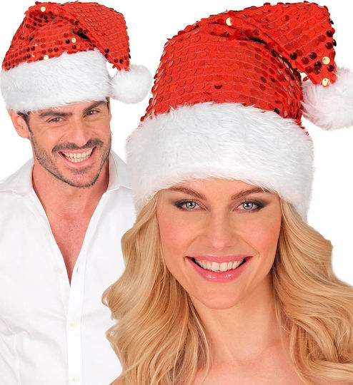 Sparkle Weihnachtsbekleidungsaccessoires für Αη-βασίλης Κappen mit Παγέτες Γούνα 12003