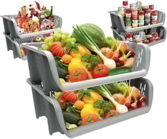 Organisationsbox Grau