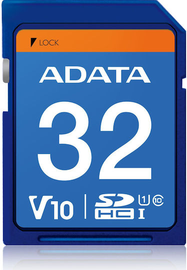 Adata Premier SDHC 32GB U1 UHS-I 30MB/s