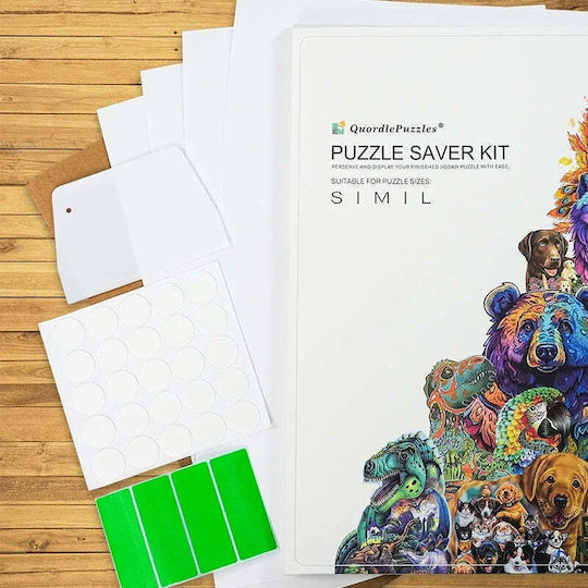 Quordlepuzzles Wall Mounting Kit for Puzzle Puzzle-peijian