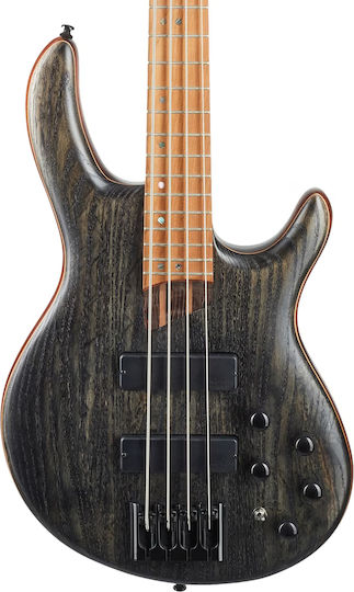 Cort Elektrischer Bass B4 Element Open Pore Transparentes Schwarz
