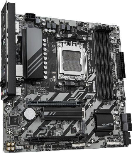 Gigabyte B840M DS3H WiFi6 Дънна платка Micro ATX с AMD AM5 Сокет
