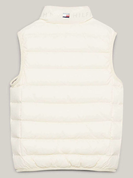 Geacă Casual Fără Mâneci Ecru Pentru Copii ESSENTIAL LIGHT DOWN