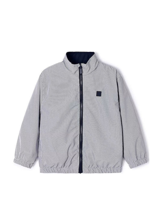 Kids' Casual Jacket Windproof Double Sided Navy Blue