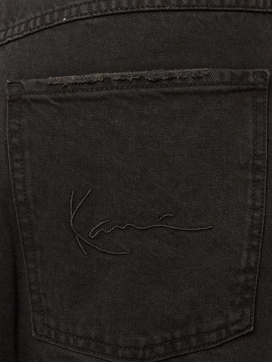 Signature Women's Jean Trousers in Relaxed Fit Black