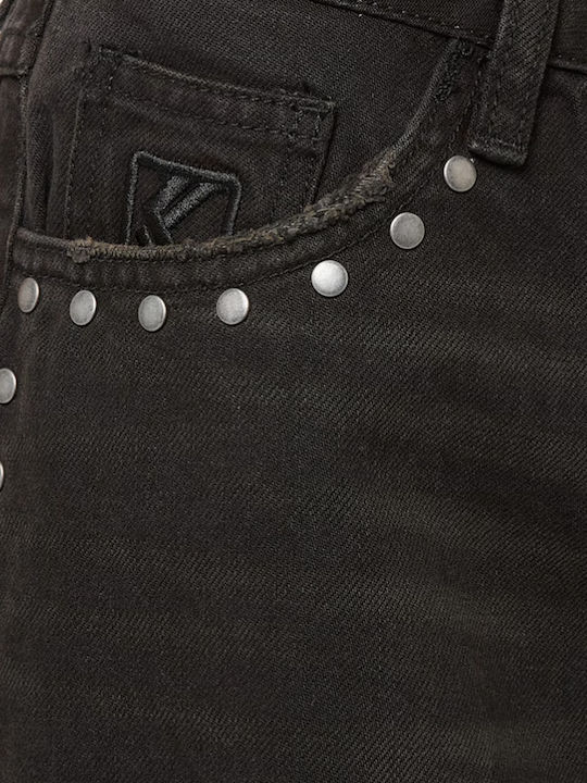 Signature Women's Jean Trousers in Relaxed Fit Black