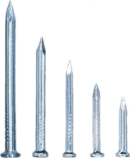 Steel Nails Greek Rasping 3.5x60 Millimeters 100 Pieces