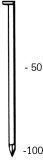 Milwaukee M18 FFN 2.9mm x 65mm Steel Nails Pack of 6000 Pieces Series D 34 Degrees Bea Not Fireproof