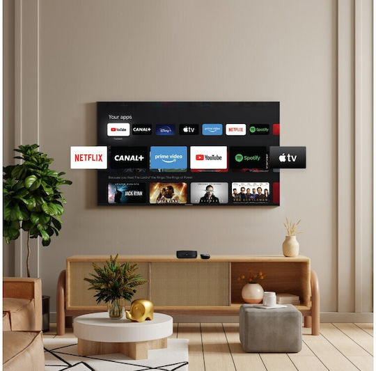 Thomson TV-Box 270 Plus 4K UHD mit WiFi USB 3.0 3GB RAM und 32GB Speicherplatz mit Betriebssystem Android 12.0