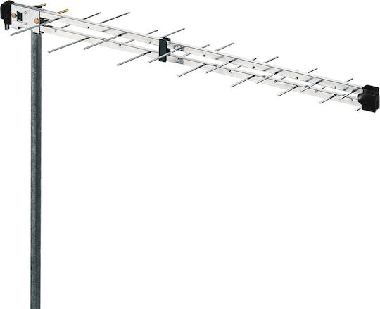 Fracarro LP45F 700 LTE 5G AS-15.20.010 Outdoor TV Antenna (Does not Require Power Supply) Silver