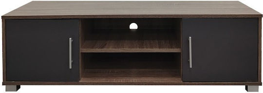 TV Stand Oak-Anthracite L120xD40xH40cm