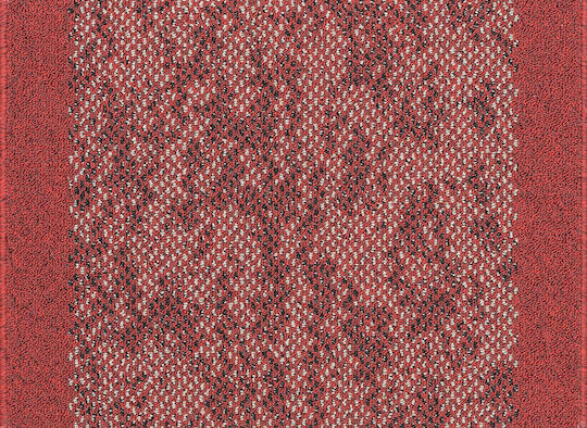 Неплъзгаща Се Пътека Granite Червено-Крем 67x300