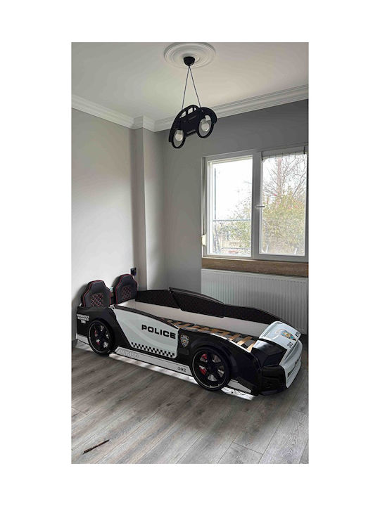 Kids Room Light Car Shape Black 30 X 56 Cm