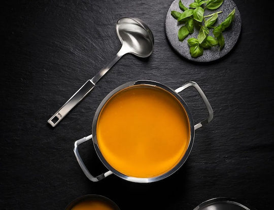 Fissler Profi Deep Soup Spoon Stainless Steel Silver 11cm