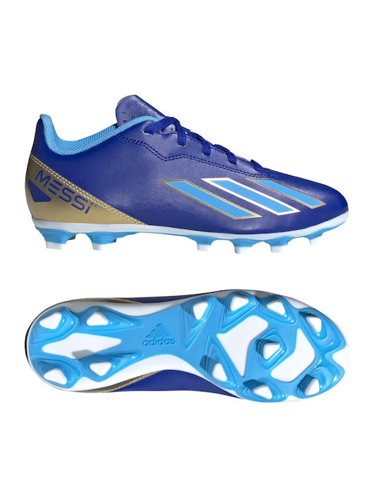 X CRAZYFAST CLUB Kids Molded Soccer Shoes Blue